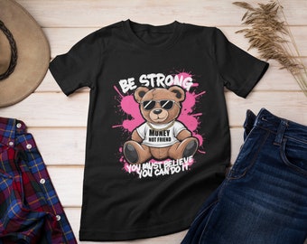 Teddy Bear Streetwear T-Shirt: Urban Graphic Tee