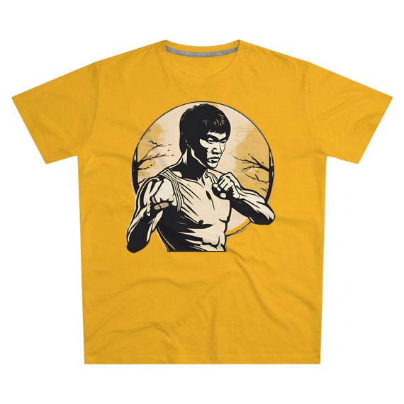 Men's Bruce Lee Moonlight T-shirt, Martial Arts Graphic Tee