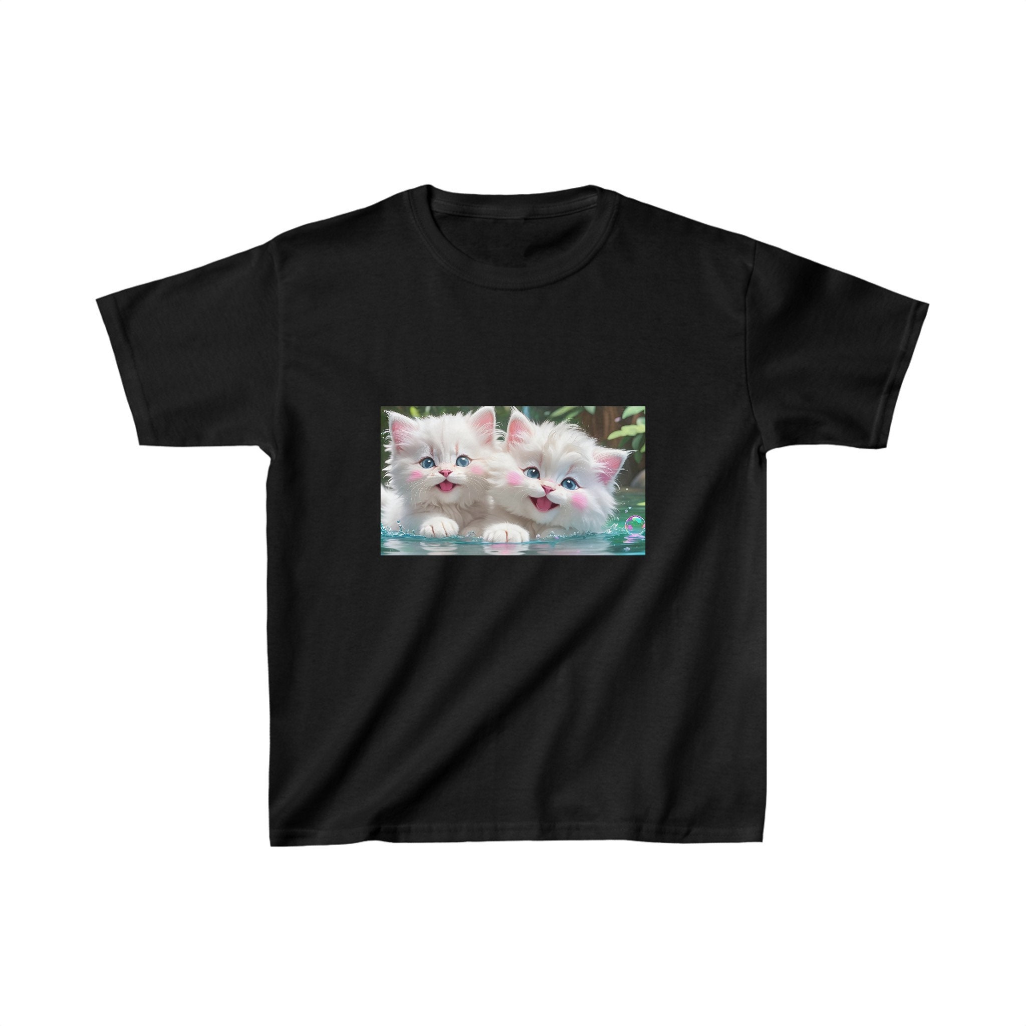 KIDS' RUFFLE TOP COOL CAT main image 1