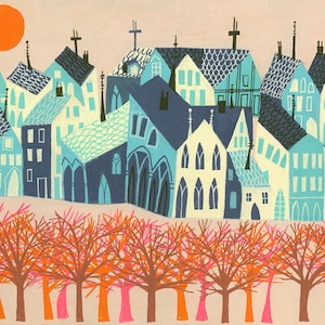 Autunno. Stampa in edizione limitata di Matte Stephens.