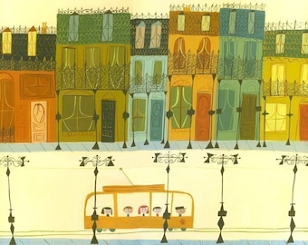 New Orleans. Limited edition print by Matte Stephens.