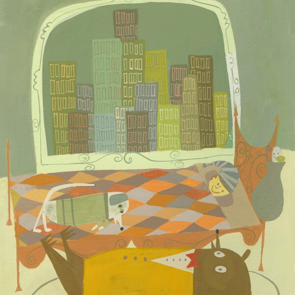 There is no better way to end the day. Limited edition print by Matte Stephens