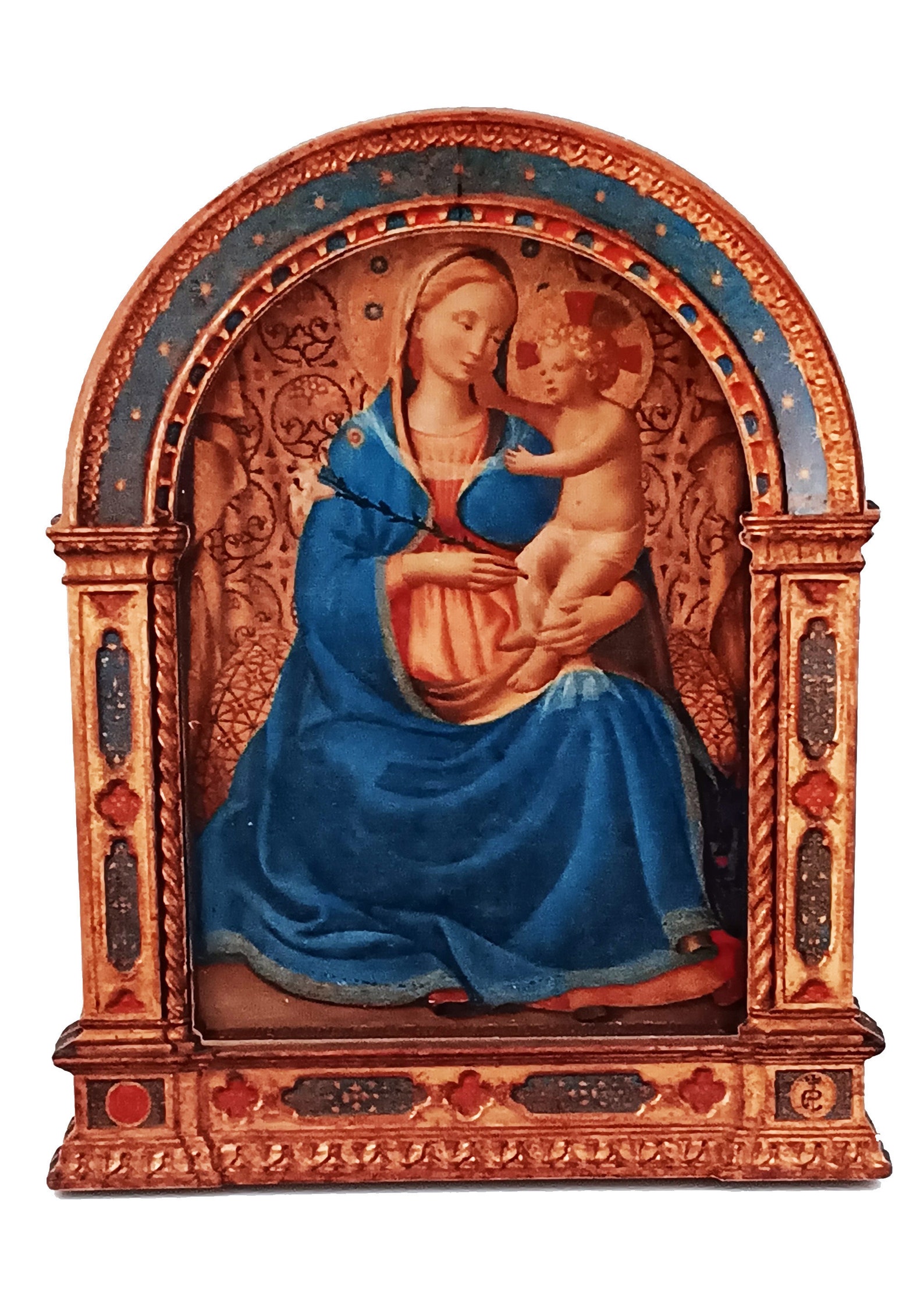 Humility Magnet Madonna of Humility Arch Magnet - Rare Find - Etsy
