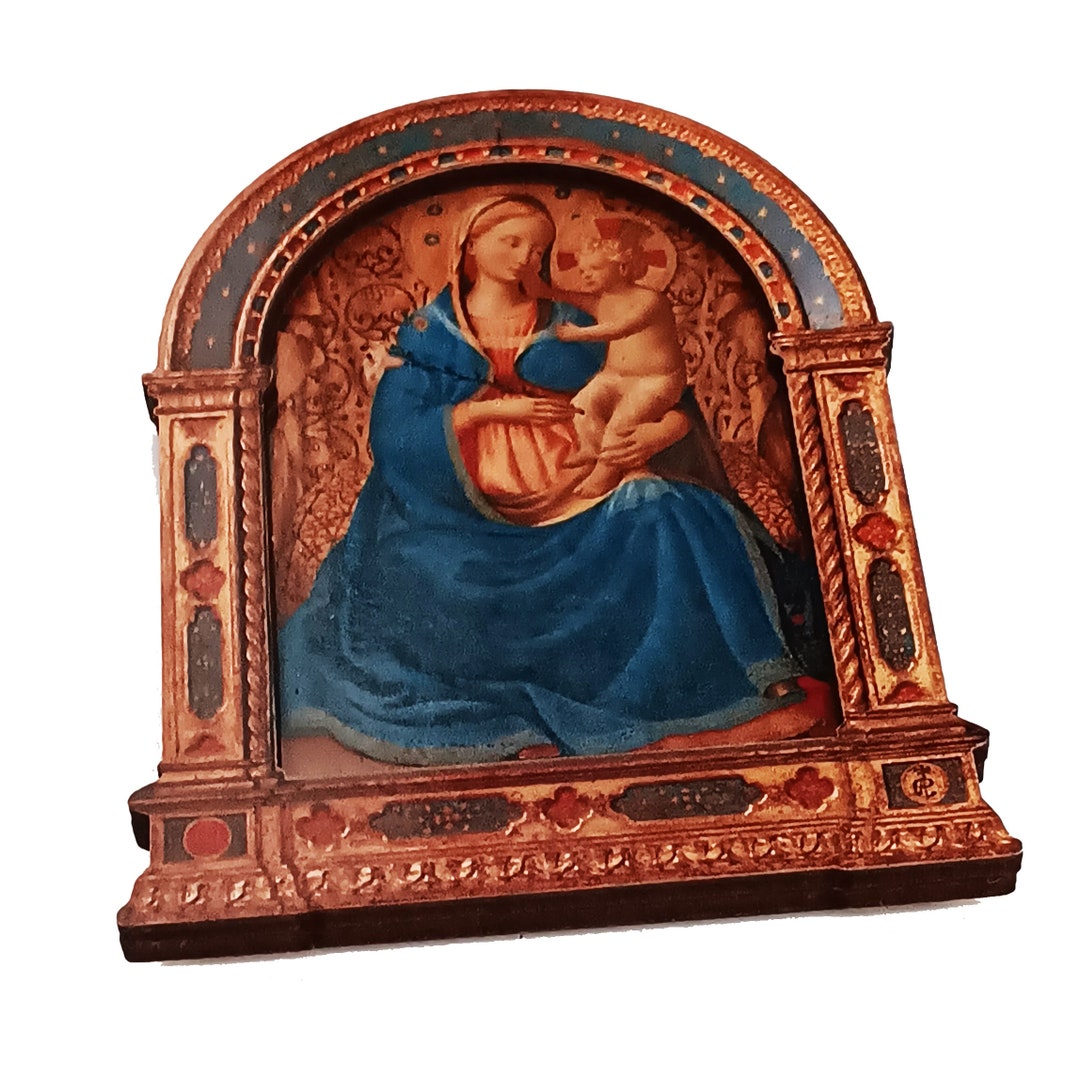 Humility Magnet Madonna of Humility Arch Magnet - Rare Find - Etsy