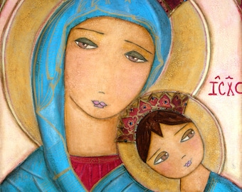 Our Lady of Perpetual Help -  Art Print 6 x 8 inches