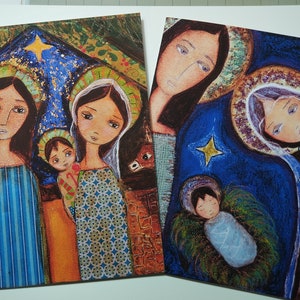 Venite Adoremus - Set de 2 Tarjetas de Felicitación con Sobres