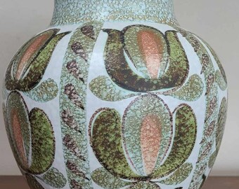 Large,Glyn Colledge, Mid Century, Denby Studio Vase Perfect Condition