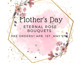 Mothers day special!! PRE ORDER DETAILS!