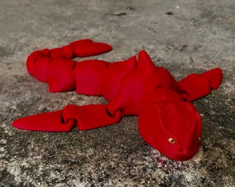 Articulated Red Bluster - The Sea Beast