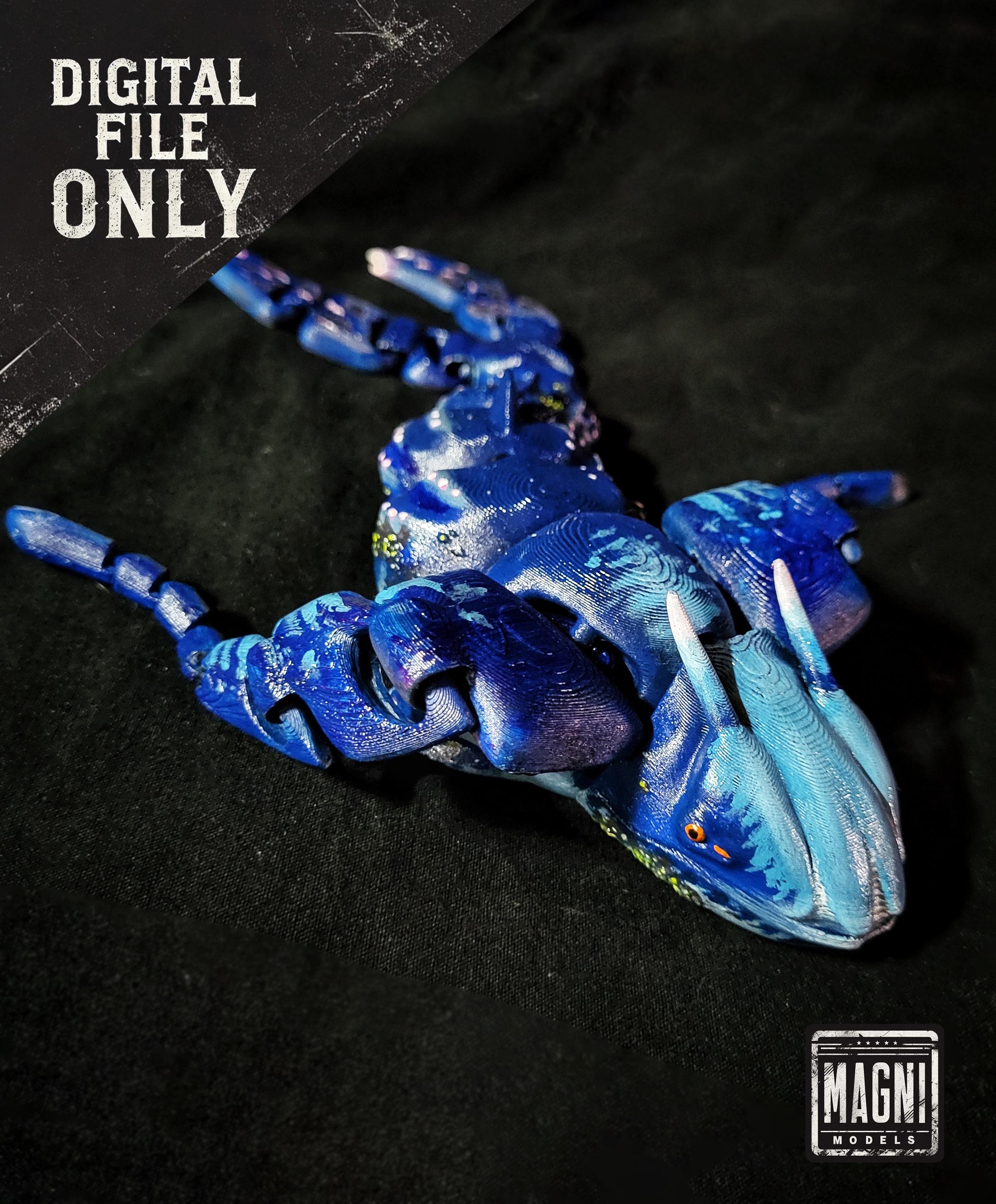 Articulated Glow Whale Leviathan STL - Subnautica [FOR 3D PRINTING