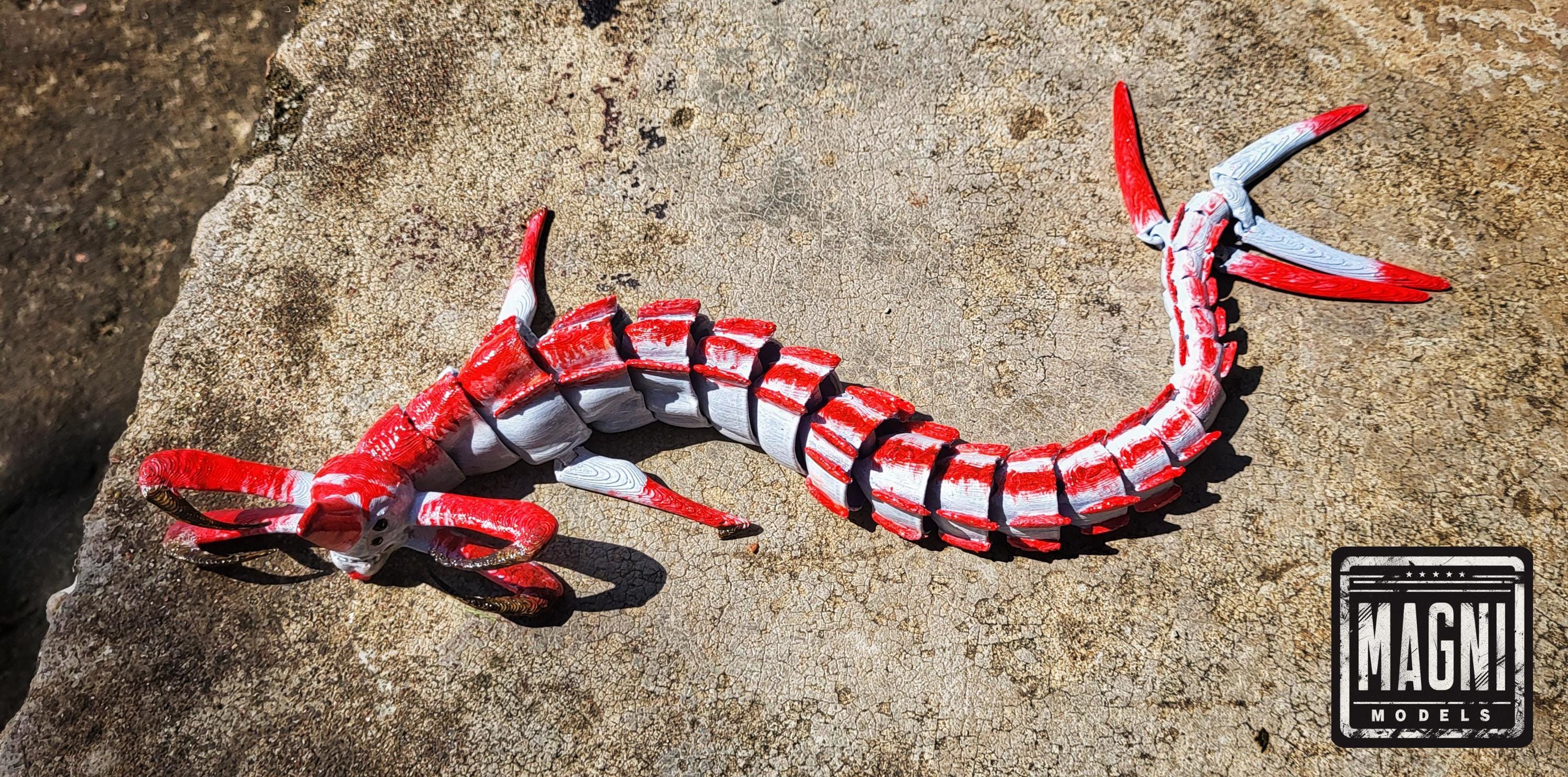 Articulated Reaper Leviathan STL - Subnautica [FOR 3D PRINTING