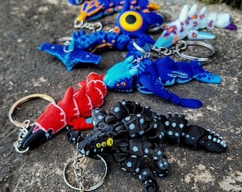 Subnautica Mini Flexi Keychains