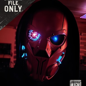Shroud's Mask Cosplay - Dispatch STL [FÜR 3D DRUCK]
