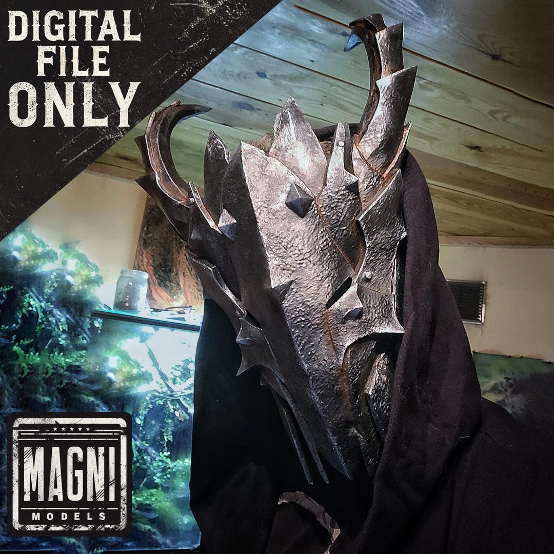 Mask of the Fell Rider Cosplay STL [FOR 3D PRINTING] - Etsy