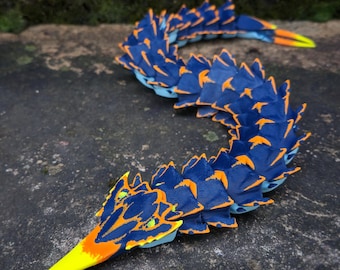 Articulated Ice Worm Leviathan - Subnautica