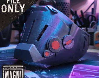 Invisigal's Mask - Dispatch STL [FOR 3D PRINTING]