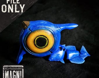Articulated Peeper STL - Subnautica [FOR 3D PRINTING]