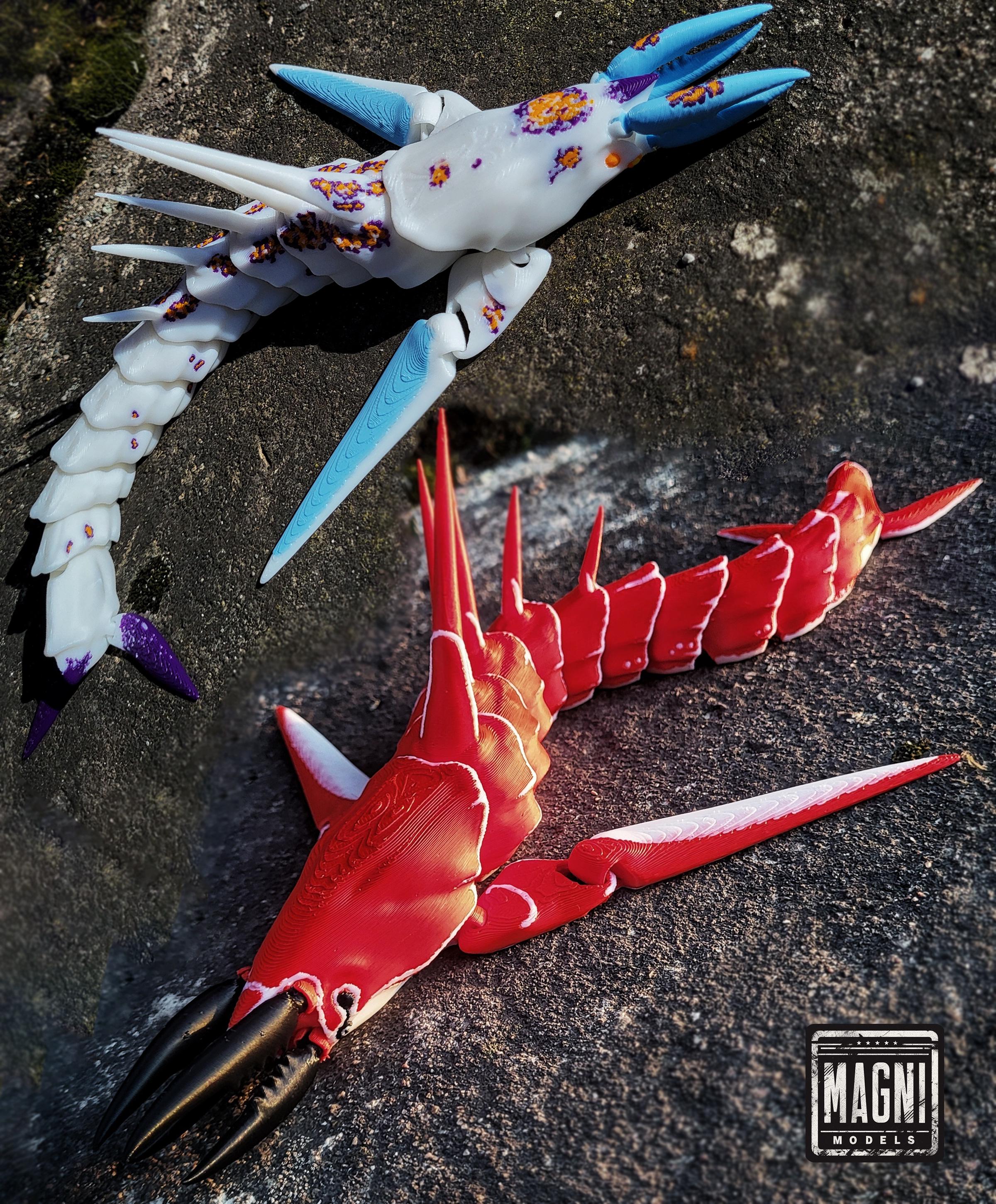 Articulated Void Chelicerate Leviathan - Subnautica - Etsy