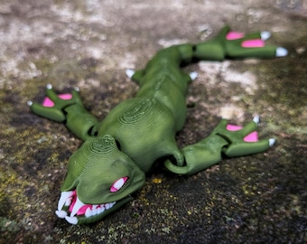Articulated Lava Lizard - Subnautica