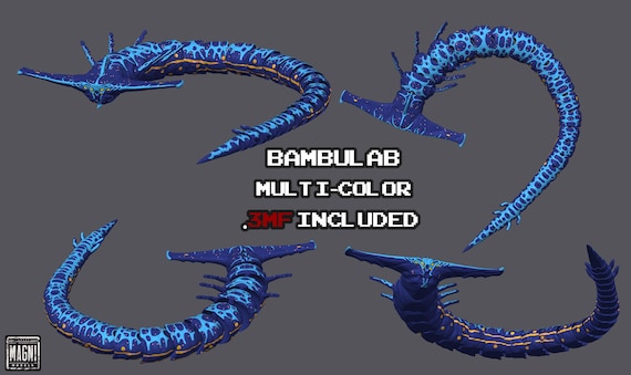 Articulated Ghost Leviathan STL - Subnautica [FOR 3D PRINTING] - Etsy