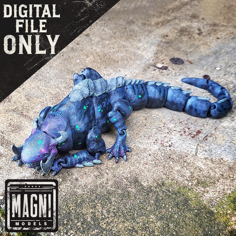 Articulated Frozen Leviathan STL - Subnautica [FOR 3D PRINTING] - Etsy