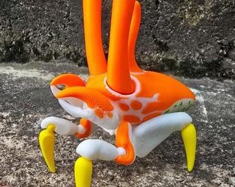 Posable Periscopic Clowncrab - Subnautica