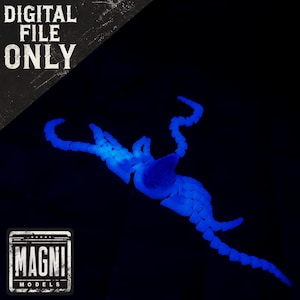 Articulated Jellyray STL - Subnautica [FOR 3D PRINTING]