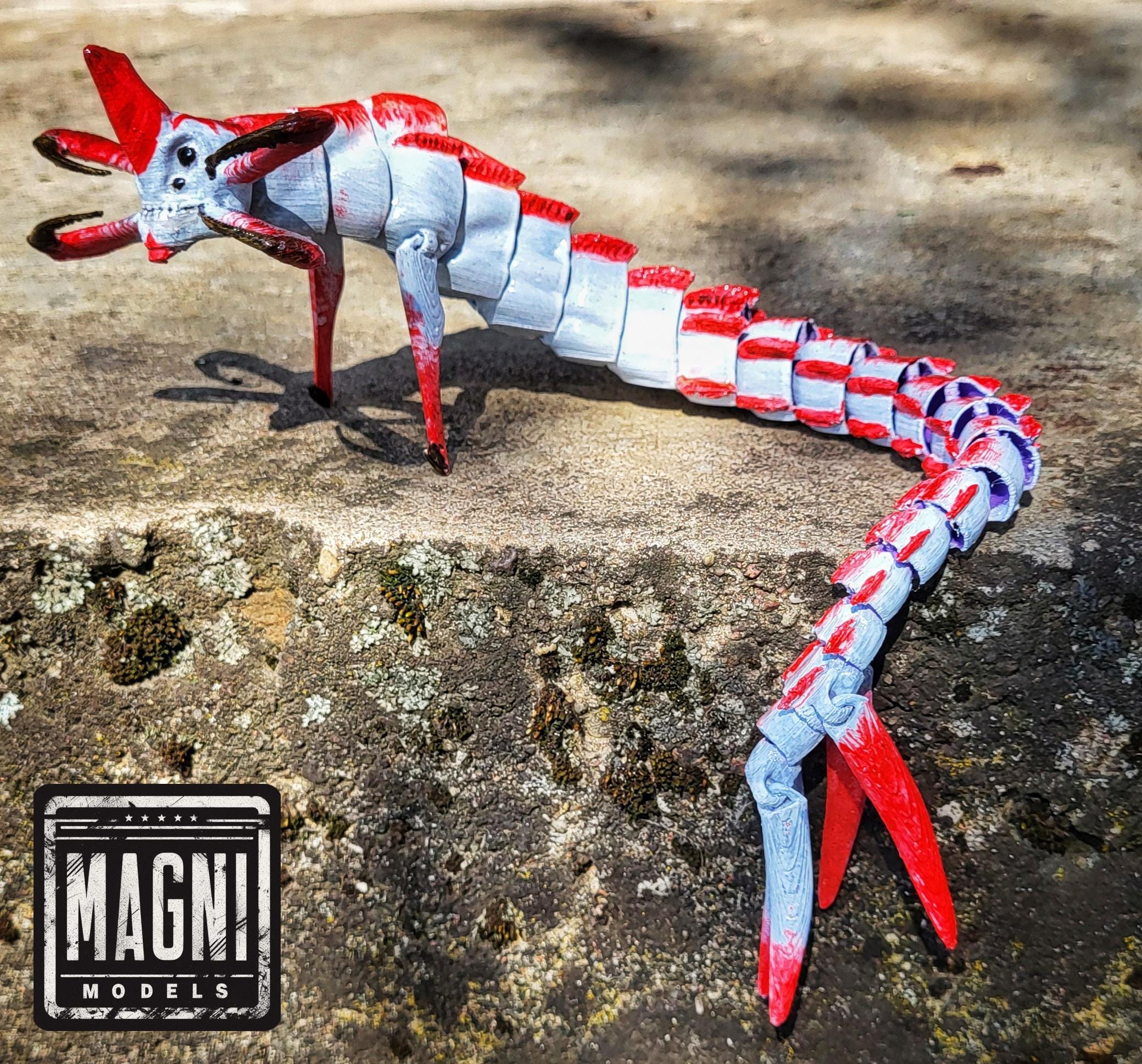 Articulated Reaper Leviathan STL - Subnautica [FOR 3D PRINTING