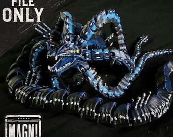 Articulated Gargantuan Leviathan STL - Subnautica [FOR 3D PRINTING]