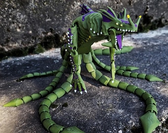 Articulated Sea Dragon Leviathan - Subnautica