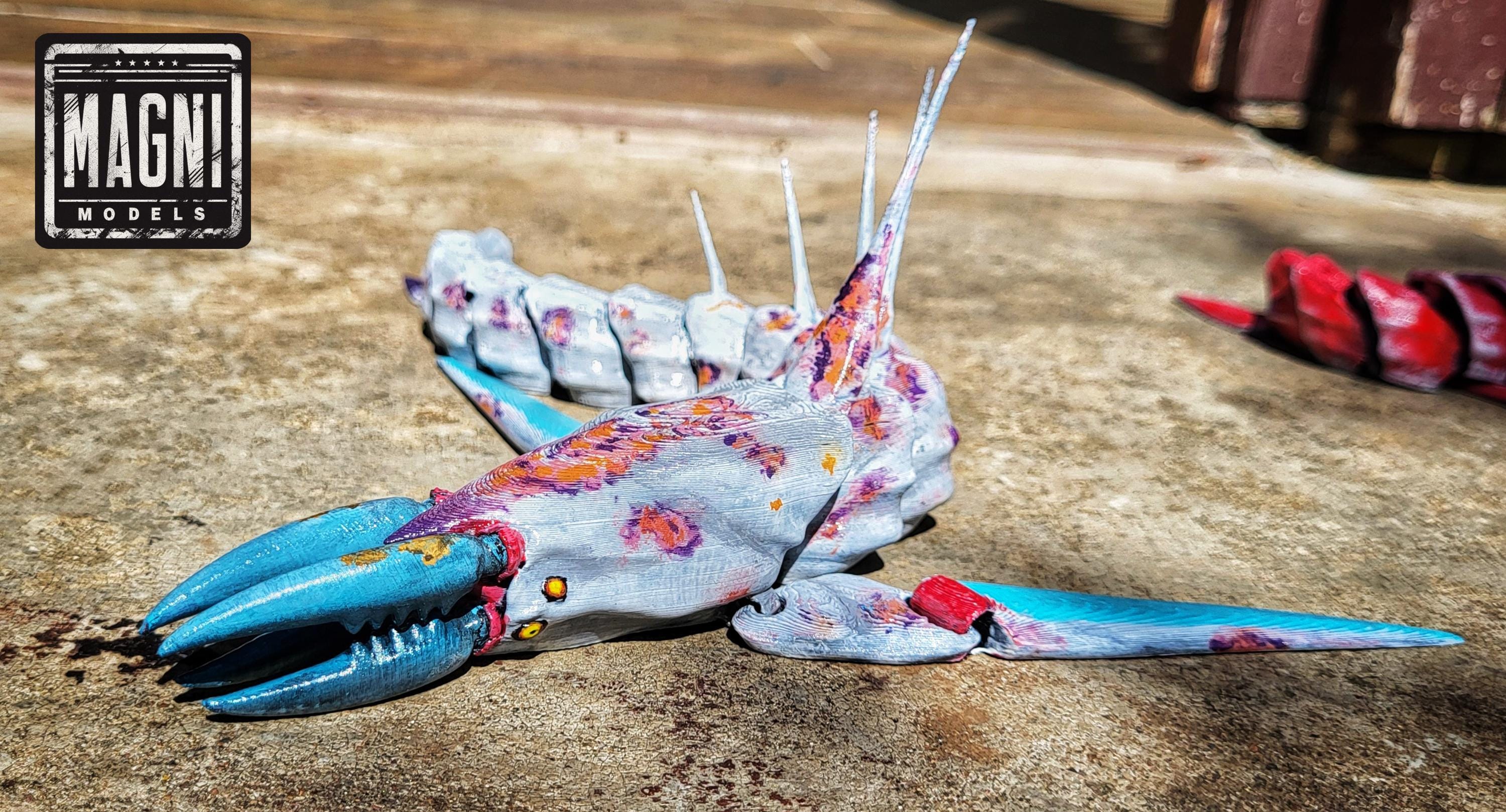 Articulated Chelicerate Leviathan STL - Subnautica: Below Zero