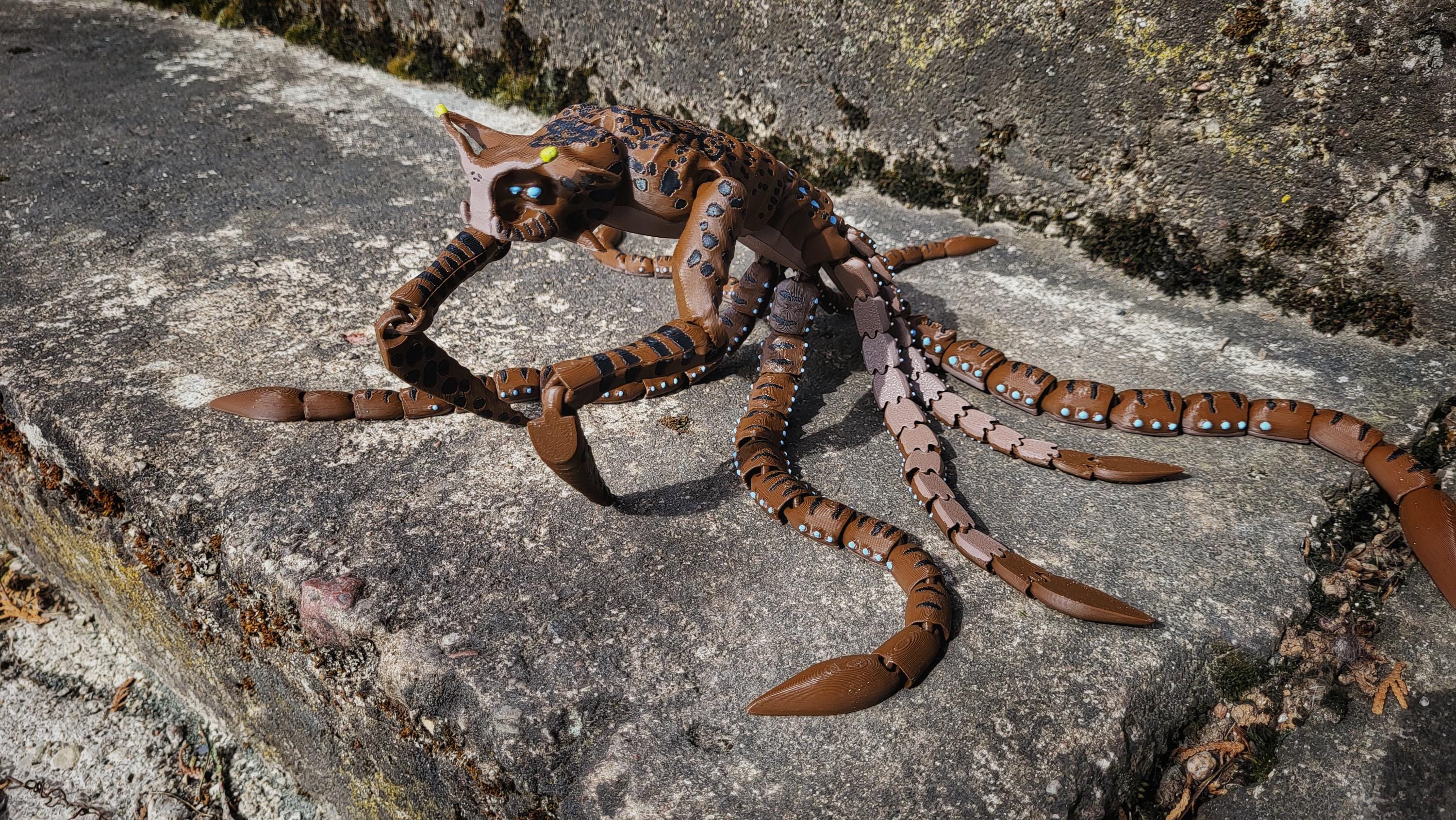 Articulated Sea Emperor Leviathan - Subnautica - Etsy