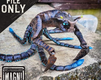 Articulated Sea Emperor Leviathan STL - Subnautica [FOR 3D PRINTING]