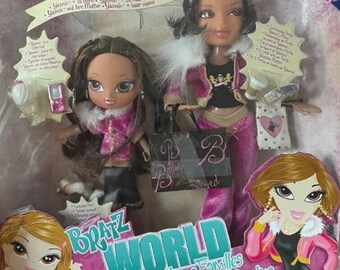 Bratz World Familiez Families Yasmin and Portia 2009 NIB