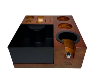 Mahogany Tamping Station