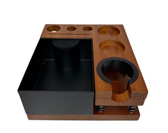 Mahogany Tamping Station (Double-Decker)