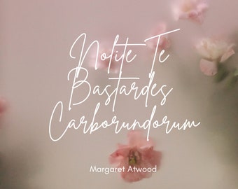 Aimant : Nolite te bastardes carborundorum (Handmaid's Tale de Margaret Atwood)