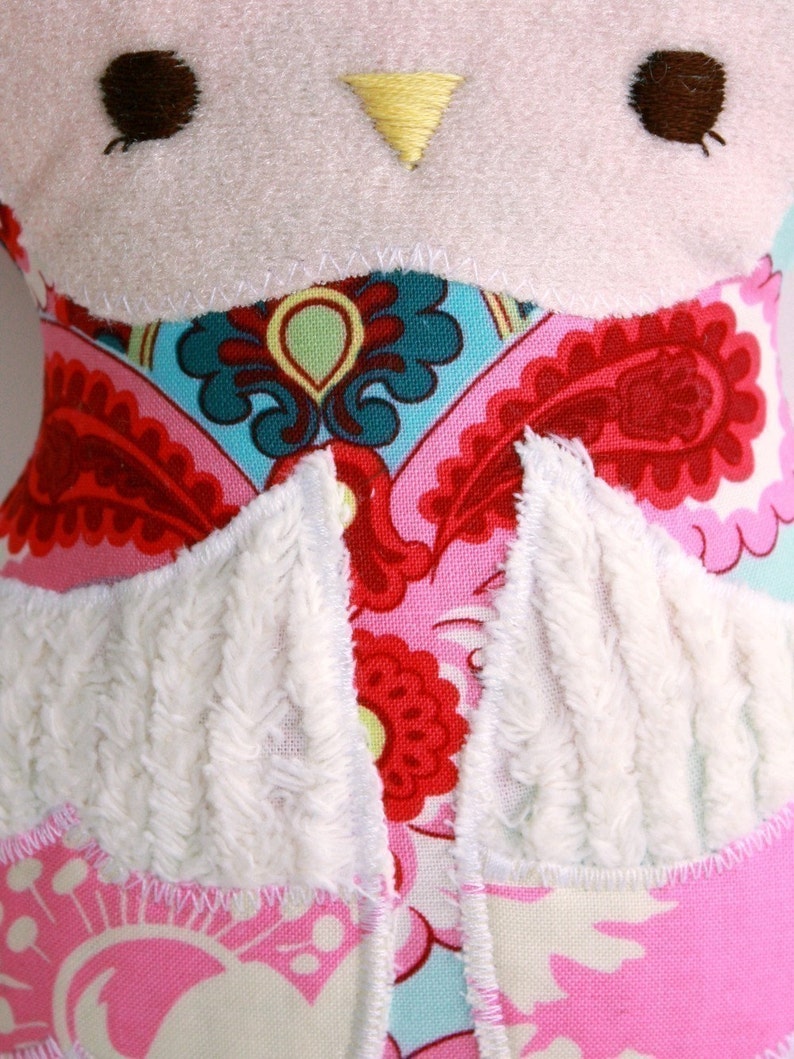 SALE Olivia Owl PDF Doll Pattern image 3