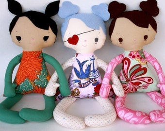 SALE Jo PDF Doll Pattern