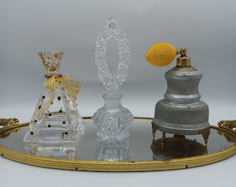 Choose One Vintage Perfume Bottle - Royal Hill Vintage - Musical - Glass