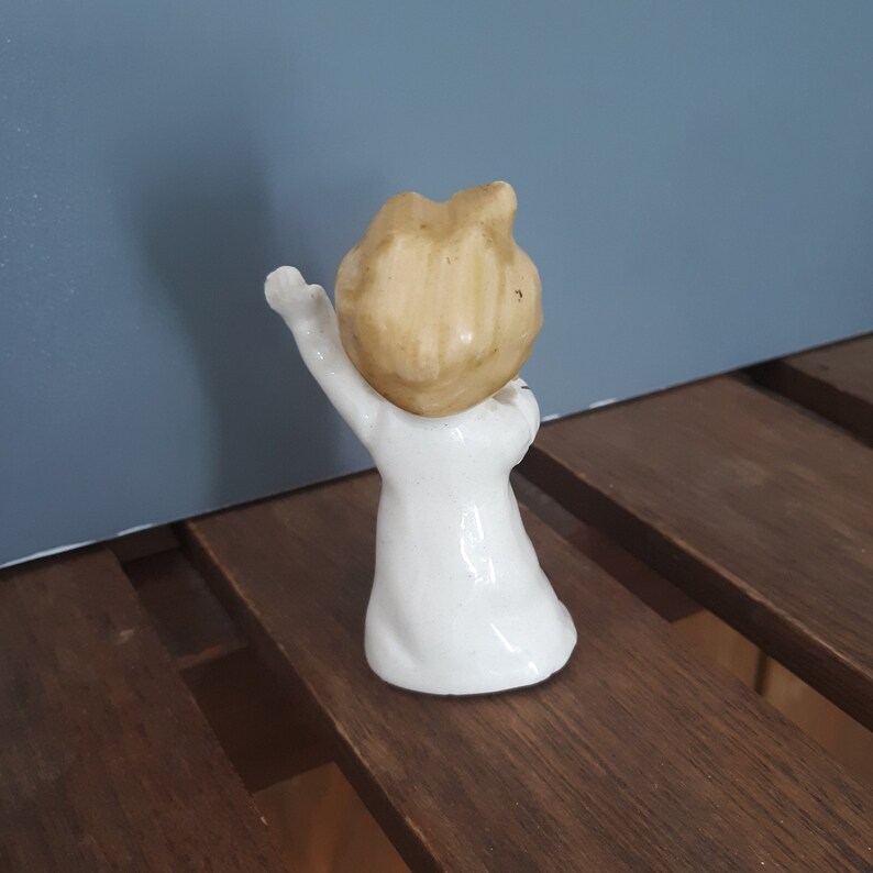 Instrument Music Vintage Girl Figurine