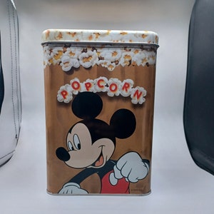 Vintage Mickey Popcorn Tin