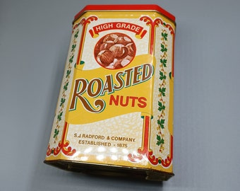 Radford's Roasted Nuts Tin England