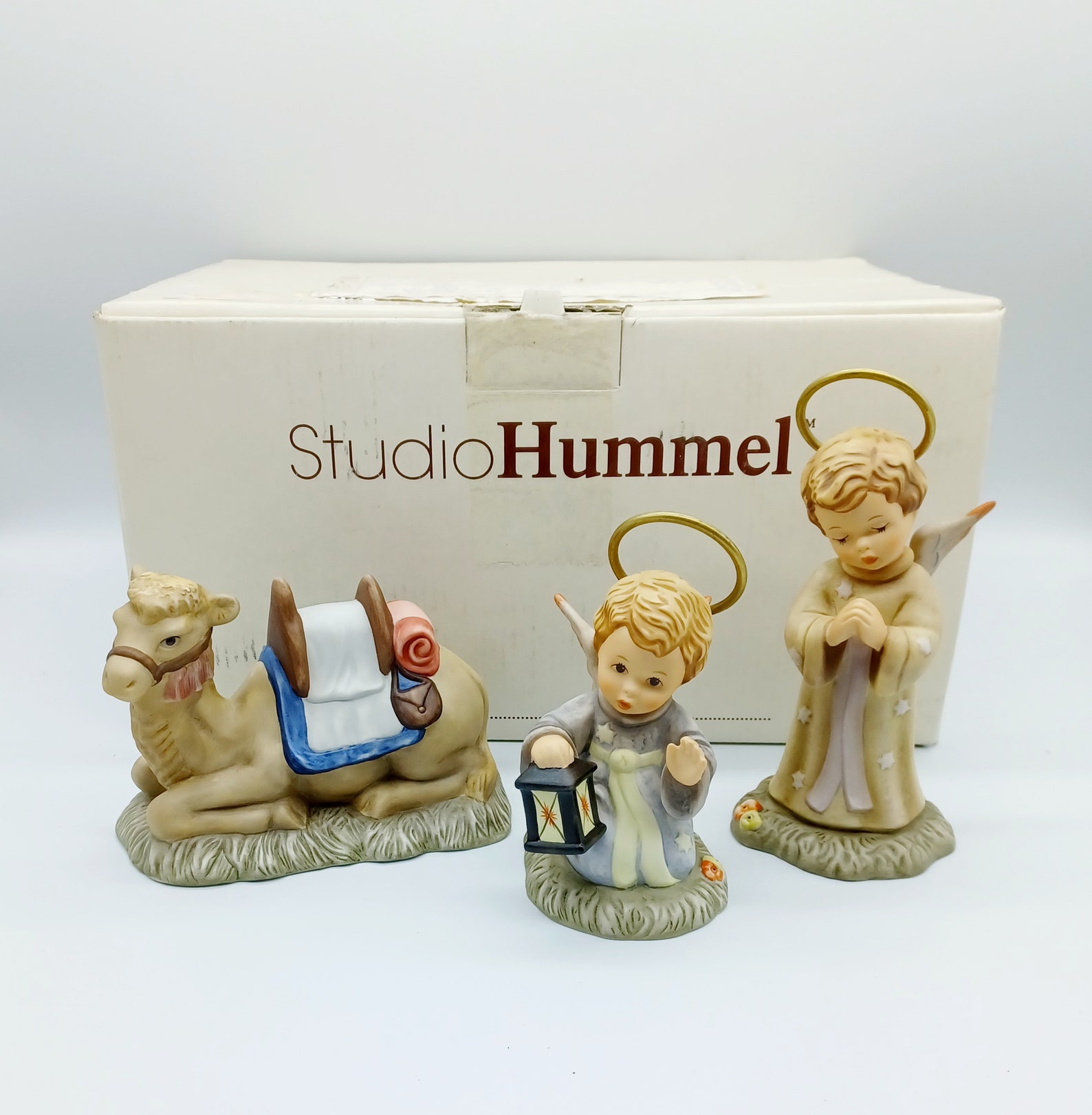 1996 Berta Hummel Nativity - Angel's and Camel in Box 33509