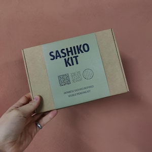 Sashiko Mending Kit – Japanese Visible Mending Starter Kit with Thread, Needle & Pattern | Learn Sashiko Stitching for Repairing Clothes image 5