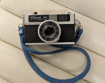 Camera Strap • Reclaimed Climbing Rope • Handmade Rope Strap for Film & Compact Cameras • Made In The UK