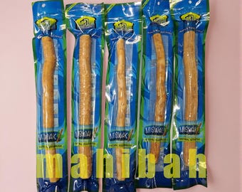 Alkhair Miswak Peelu Stick 100% Natural Toothbrush Vacuumed Packed