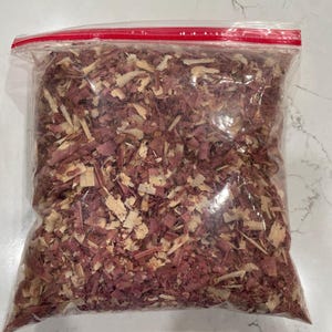 Cedar shavings