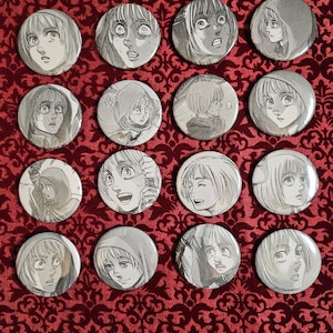 Armin Arlert Manga Pins