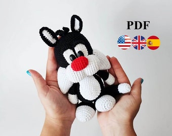 Amigurumi Häkelanleitung Katze. Katze Amigurumi. Gehäkelte Katze. Katze häkelnd.